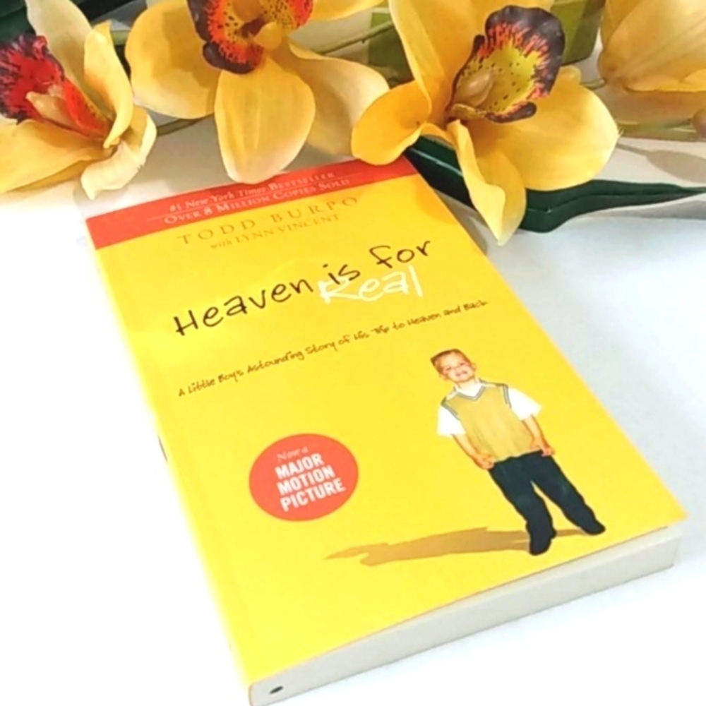 Todd Burpo HEAVEN IS FOR REAL PAPERBACK BOOK